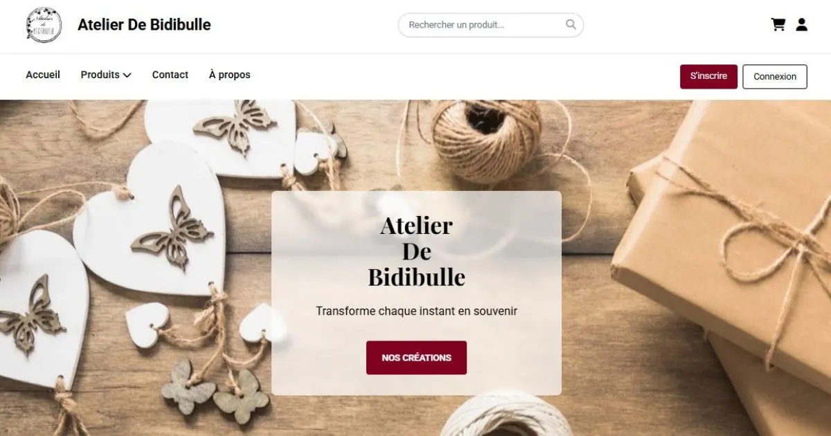 Aperçu du projet Atelier de Bidibulle